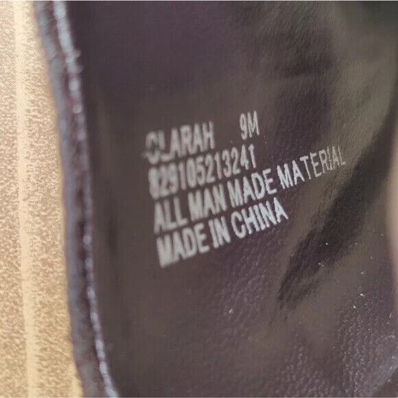 Y2K Candies Brown Wedge Clog Size 9 M - Picture 8 of 8